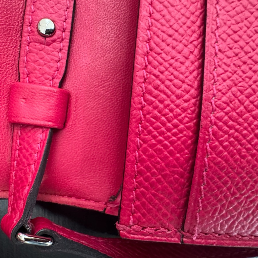 Hermès Constance Wallet To Go – Rose Extreme Epsom Sable Alligator “H” 2016 - Picture 11 of 16